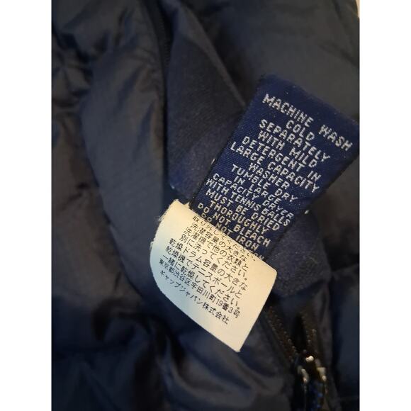 Gap Reversible Down Puffer Vest Mens size Small Gorpcore Outdoors Hiking Working - Picture 13 of 13